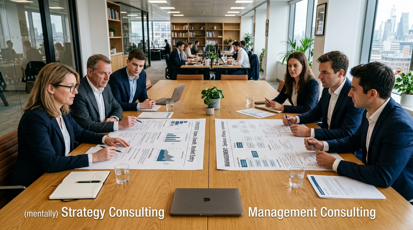 Conseil en management vs conseil en stratégie : comprendre les nuances