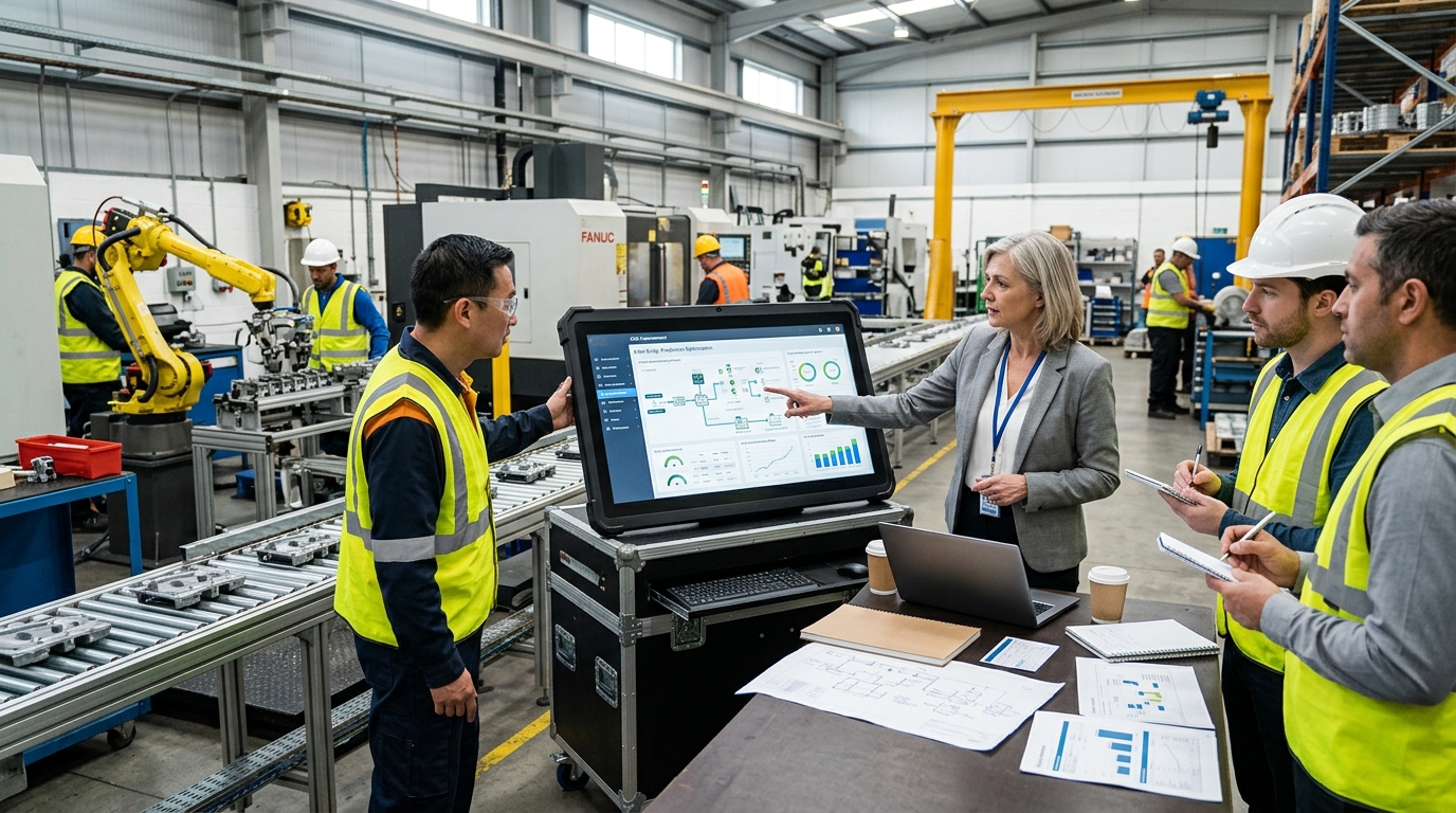 Conseil d'affaires pour l'industrie manufacturière : optimiser la production